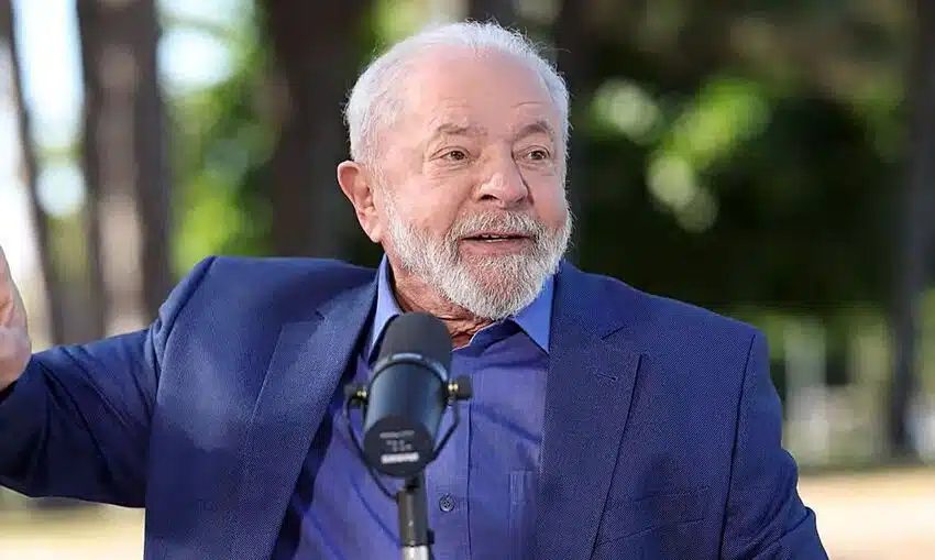 Presidente Lula no Palácio da Alvorada