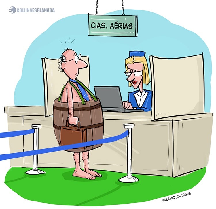 Charge: Izânio Façanha Charge: Izânio Façanha