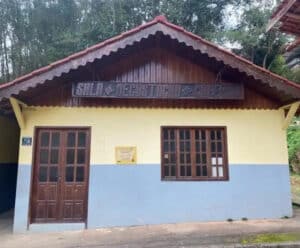 Fachada da casa de degustação de café em Ibatiba