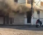 VÍDEO | Bar do Juquita pega fogo em Guaçuí