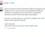 PRF publica ‘vaquinha’ para Bolsonaro nas redes; órgão alega ataque hacker