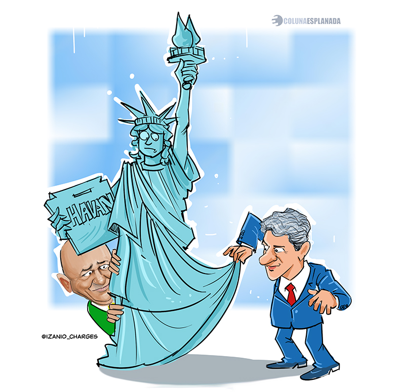 Charge: Izânio Façanha Charge: Izânio Façanha