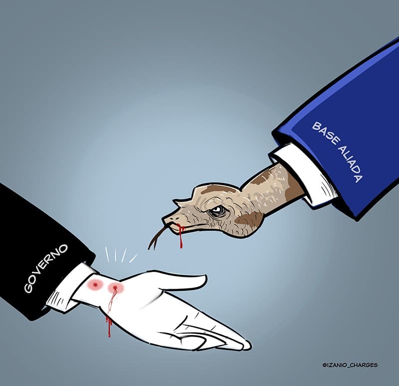 Charge: Izânio Façanha Charge: Izânio Façanha