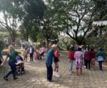 Voluntários promovem festa junina para idosos de asilo em Cachoeiro 