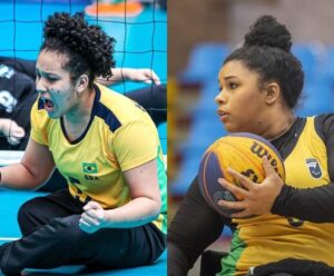 Paratletas do Espírito Santo são campeãs por equipe no Paparan 2023 paratletas Karol Castro e Paula Letícia