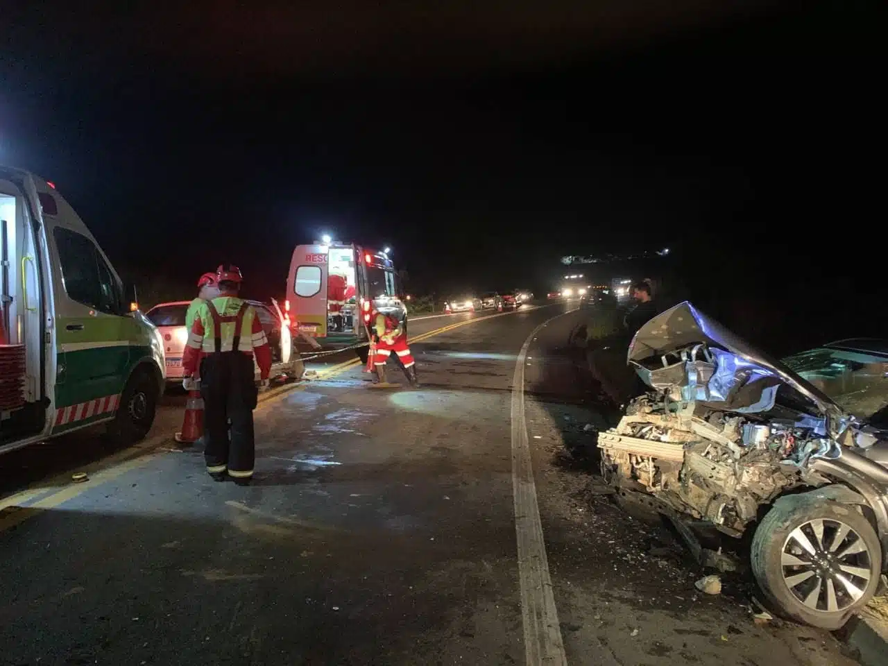 acidente na BR 101 em Ibiraçu