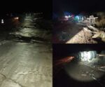 Carreta carregada com bloco de granito tomba e mata uma pessoa