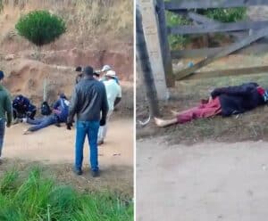 Moto bate contra porteira e motociclista e carona ficam feridos em Mimoso do Sul Moto bate contra porteira e motociclista e carona ficam feridos em Mimoso do Sul