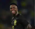 Vini Jr. fecha goleada de 4 a 1 contra Guiné em jogo contra o racismo