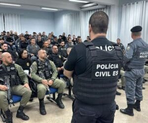 policial civil palestra para outros policiais