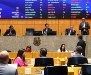 Empréstimo para Judiciário capixaba junto ao BID tem urgência aprovada Marcelo Santos na Presidência da Mesa Diretora da Assembleia