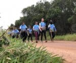 Peregrinos andam mais de 100 km em rota religiosa até Itapemirim