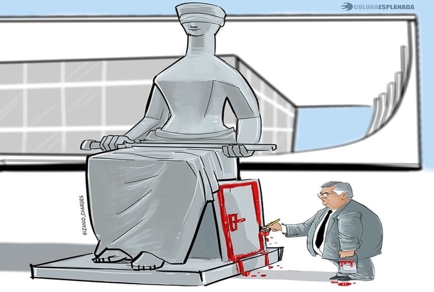 Charge: Izânio Façanha Charge: Izânio Façanha