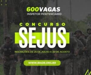 Começam nesta terça (25), as incrições para concurso de inspetor penitenciário Concurso Inspetor penitenciário
