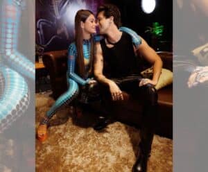 Izabela Cunha comenta sobre o fim de noivado com Luan Santana Luan Santana e a ex-noiva Izabela Cunha