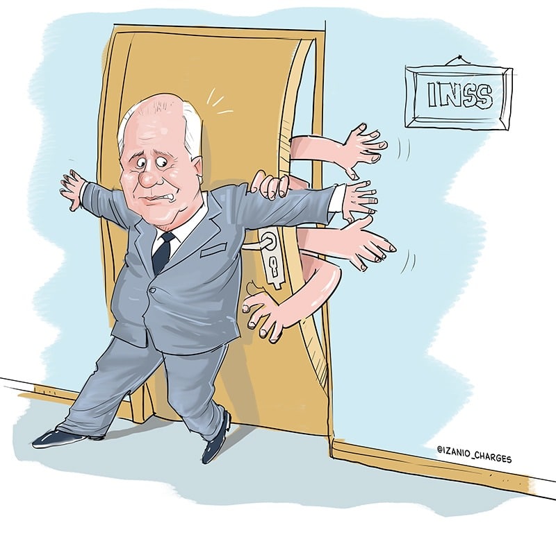 Charge: Izânio Façanha Charge: Izânio Façanha