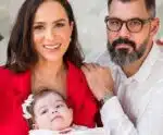 Letícia Cazarré rebate comentários sobre foto em família sem filha