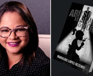 Foto mostra a psicóloga Maralins Rezende autora do livro Abuso: traumas e dores que vai ser lançado na sexta (28)