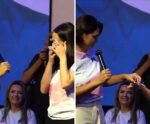Michelle Bolsonaro pede que deputada retire prótese ocular em evento