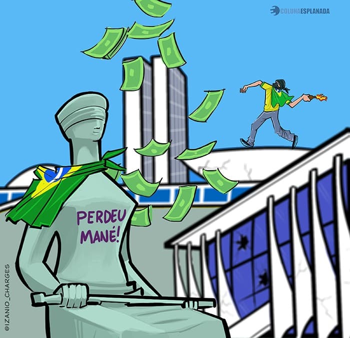 Charge: Izânio Façanha Charge: Izânio Façanha