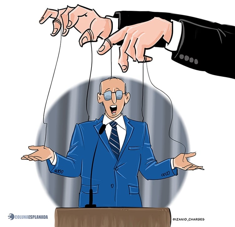 Charge: Izânio Façanha Charge: Izânio Façanha