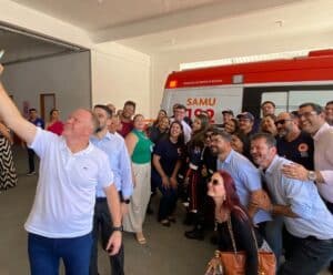 Cachoeiro inaugura nova base do Samu adaptada às exigências do Ministério da Saúde Samu em Cachoeiro