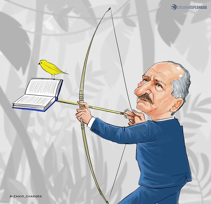 Charge: Izânio Façanha Charge: Izânio Façanha