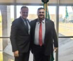 Com Flávio Dino, Casagrande discute ações para segurança pública do ES