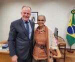 Casagrande e Marina Silva discutem COP 28, em Dubai