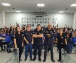 PC visita escolas em Cachoeiro, Guaçuí e Apiacá e ministra palestras para alunos