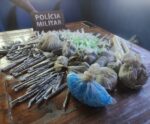 Polícia Militar apreende drogas em casa abandonada no ES