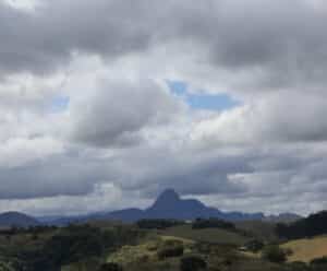☁️☁️Nuvens! Veja a previsão do tempo em todo ES neste feriado (7) tempo - céu - frio - chuva - Cachoeiro