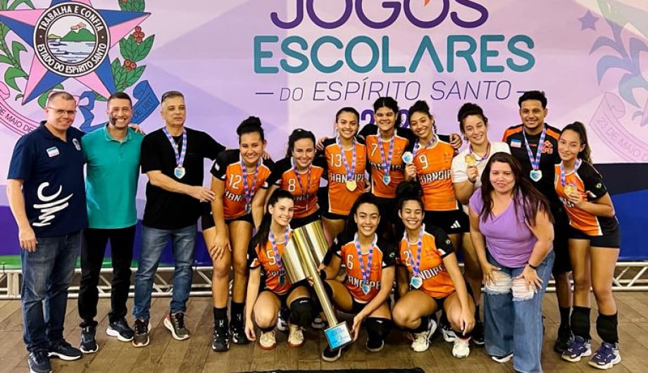 Equipe de handebol feminino do município conquistou o primeiro lugar.
Foto: Divulgação Equipe de handebol feminino do município conquistou o primeiro lugar.
Foto: Divulgação