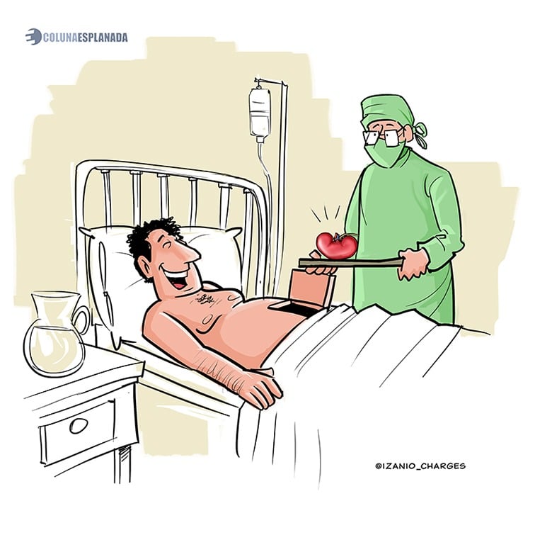 Charge: Izânio Façanha Charge: Izânio Façanha