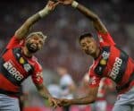 Bruno Henrique marca e dá vantagem ao Flamengo sobre o Olimpia