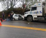 Condutor morre após acidente entre veículo e caminhão em Vargem Alta