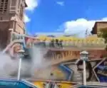 VÍDEO | Brinquedo em parque quebra e arremessa pessoas para o ar