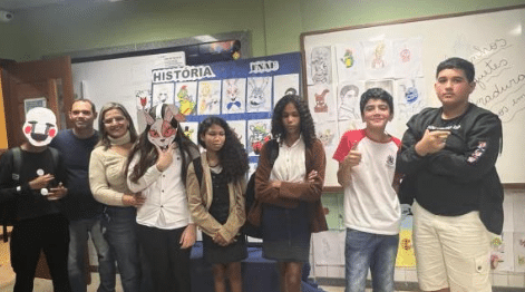 A ideia do projeto foi introduzir os alunos ao mundo do Stop Motion e do MovieMaker e expandir o vocabulário em inglês. Foto: Sedu. A ideia do projeto foi introduzir os alunos ao mundo do Stop Motion e do MovieMaker e expandir o vocabulário em inglês. Foto: Sedu.