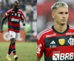 Clima tenso! Gerson e Varela trocam socos durante treino do Flamengo