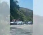 Motociclista fica ferido após acidente entre carro e moto em Cachoeiro