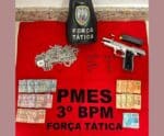 Homem que saiu da prisão há menos de 2 meses é detido com arma em Guaçuí