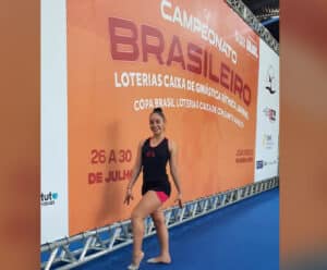 Ginasta de Cachoeiro conquista o 4° lugar no Brasileiro de Ginástica Rítmica Ginasta de Cachoeiro