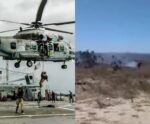 Helicóptero da Marinha cai e mata dois fuzileiros navais