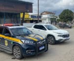 Fiscalização: PRF recupera dois veículos roubados na BR 262 em uma hora