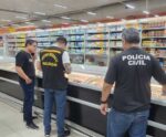 Polícia apreende produtos vencidos e deteriorados em supermercados no ES