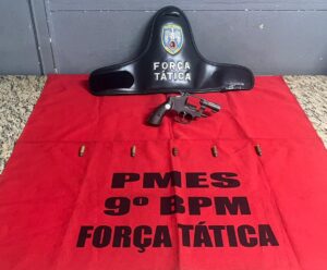 Homem que assustava moradores com arma em bairro de Cachoeiro é preso homem armado em cachoeiro