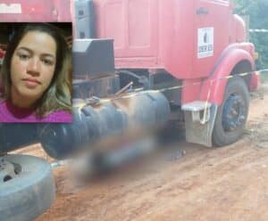 Enfermeira morre em acidente entre moto e caminhão em Piúma Enfermeira morre em acidente entre moto e caminhão em Piúma