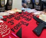 Polícia Militar apreende armas e drogas em Cachoeiro