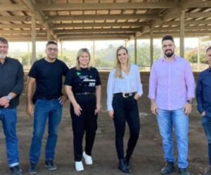 Prefeito e organizadores avaliam estrutura da Cachoeiro Stone Fair 2023