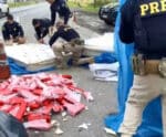 Polícia apreende 400 kg de maconha em colchão que ia para Guarapari
